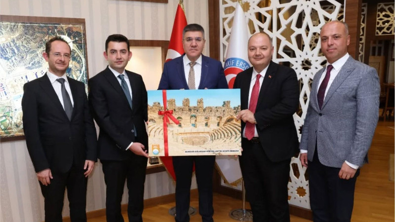 Gölhisar Heyetinden Rektör Dalgar Ziyareti