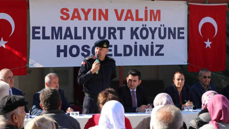 Albay Balcı Elmalıyurt’ta uyardı; “Devlet Sizden Para İstemez” 