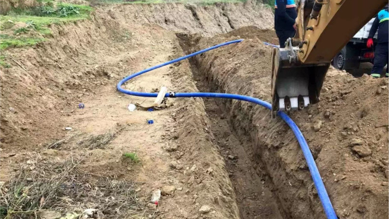 Kızılyaka Yeni İçme Suyu Hattına Kavuştu