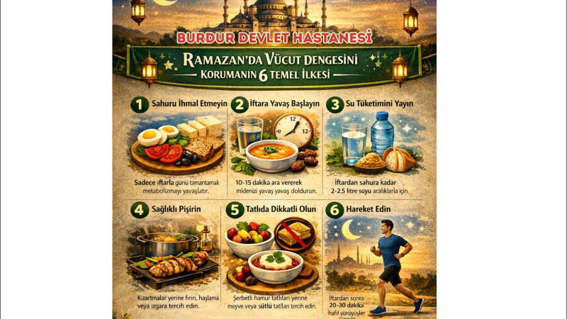 Ramazan Sofraları için uyarı geldi