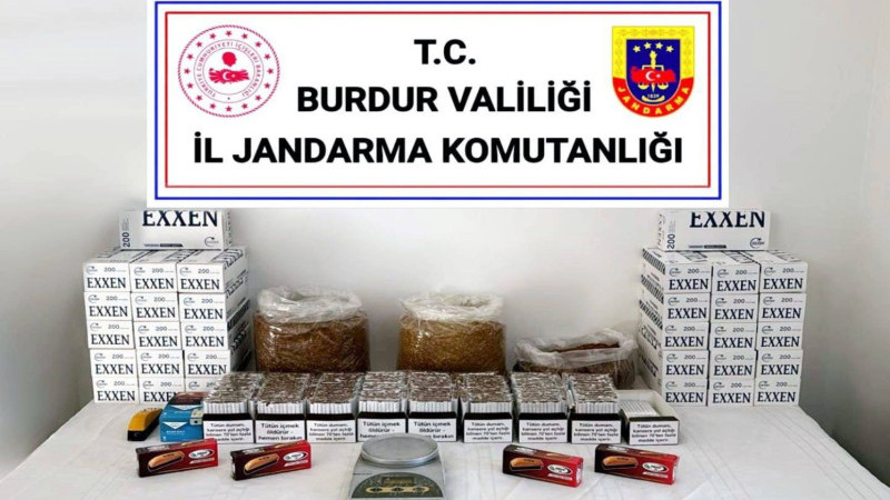 Gölhisar’da Kaçakçılık ve Narkotik Operasyonu