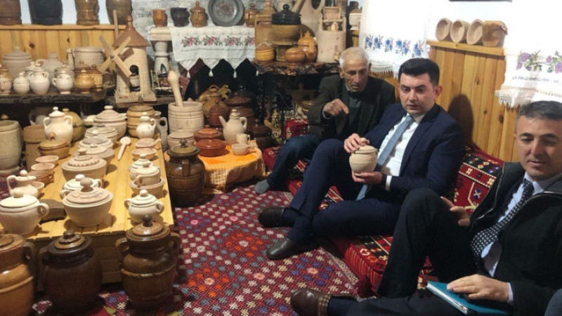 Kaymakam Çifci, ilçedeki sanat gezilerine devam ediyor 