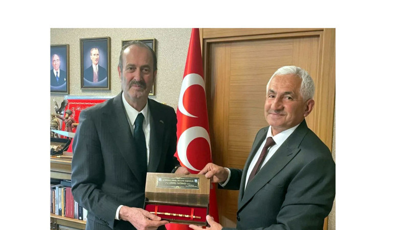 Altınyayla Belediye Başkanı Kınalı’dan Genel merkez ziyareti
