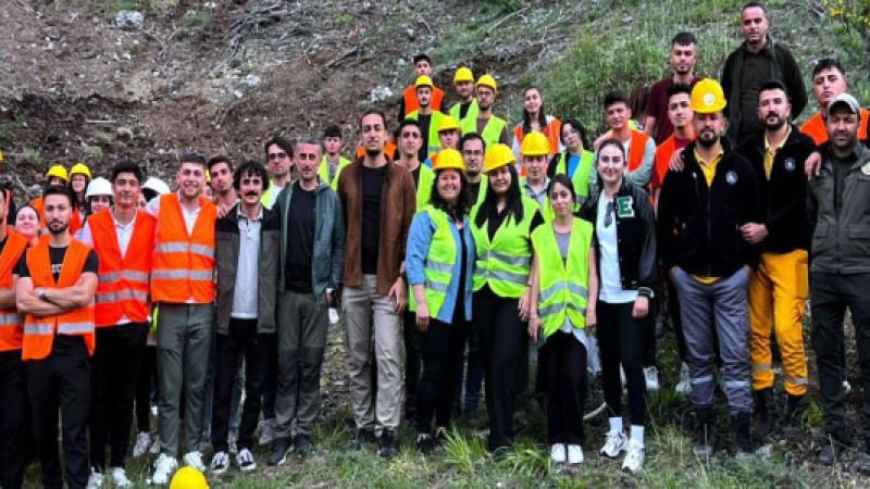 GMYO Ormancılık Öğrencileri Arazi’de
