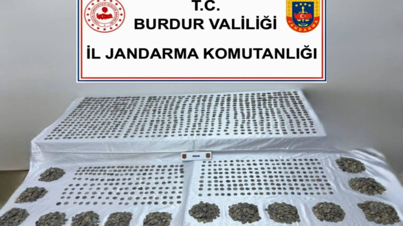 6 bin 310  adet sikke  ele geçirildi